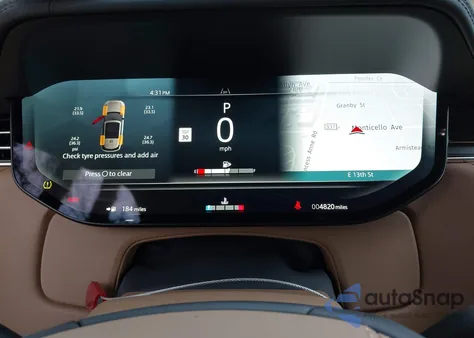 2025 Land Rover Range Rover P400 Se 7 Seat z USA, uszkodzony, nr VIN SALKPBFU8SA277737